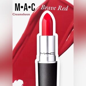 M•A•C Cremesheen lipstick in Brave Red #201